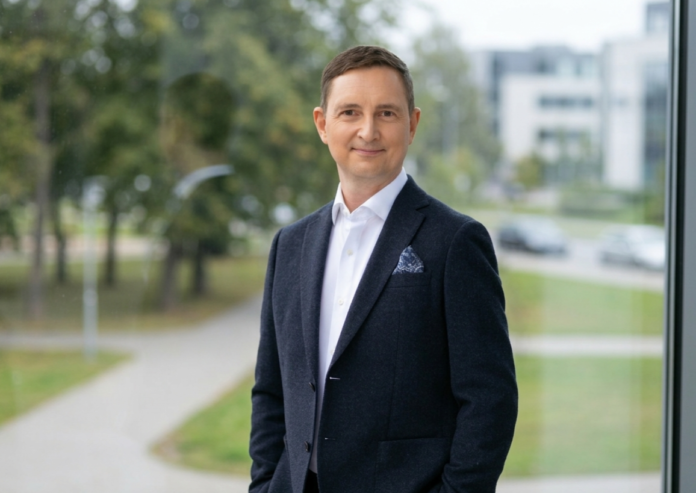 „Telia“ verslo klientų vadovas Vaidas Dominauskas „Telia“ verslo klientų vadovas Vaidas Dominauskas
