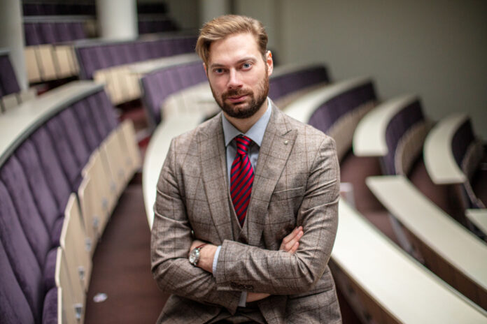 Mykolo Romerio universiteto profesorius, psichologas ir Lietuvos šaulių sąjungos narys dr. Mykolas Simas Poškus